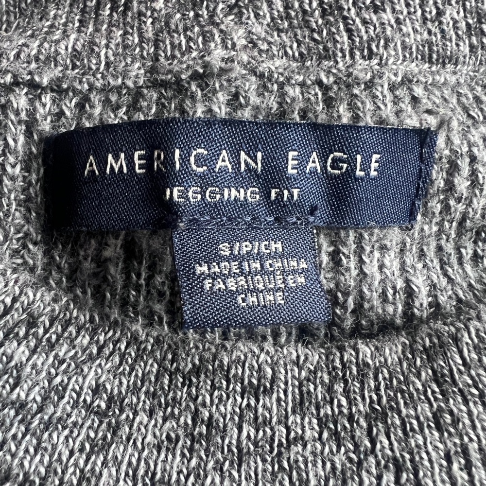 American Eagle Outfitters Striped Knit Tunic Sweater Jegging Fit Cozy Casual S - Picture 6 of 13